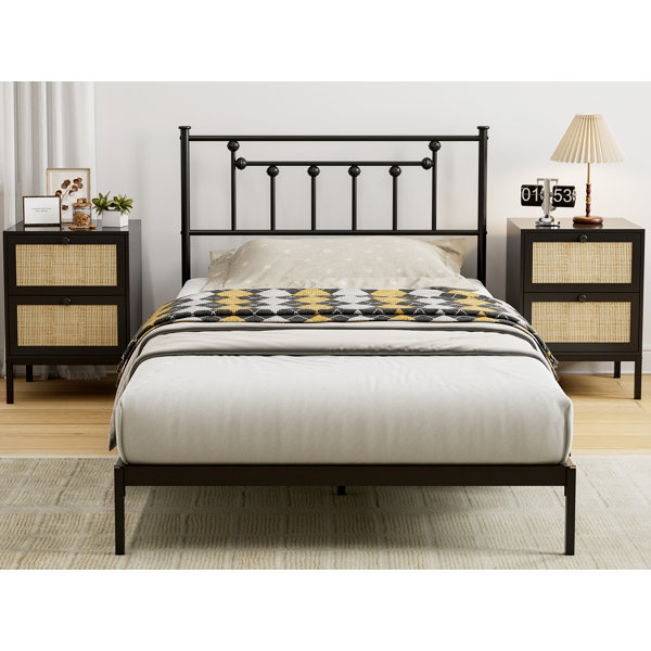 Red Barrel Studio® Metal Headboard Adjustable Height Only For